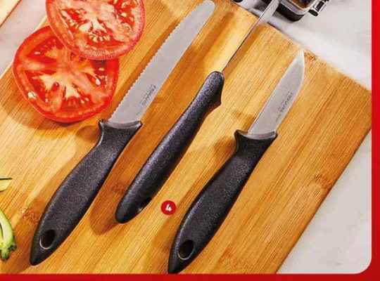 Zestaw 3 noży do warzyw i owoców promocja w Biedronka