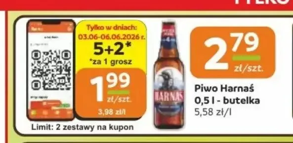 Piwo Harnaś promocja w Gama