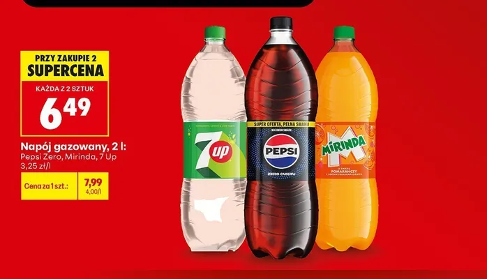 Napój gazowany 7 Up promocja w Biedronka