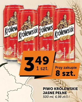 Piwo Królewskie promocja w Euro Sklep