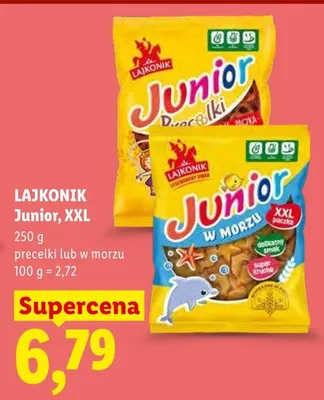 Precelki Lajkonik Junior XXL promocja w Lidl