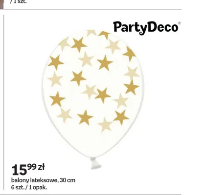 Balony lateksowe PartyDeco promocja w Empik