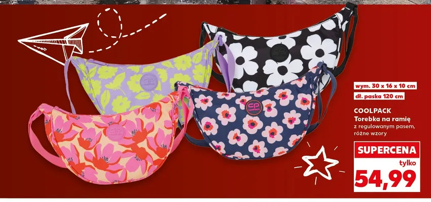 Torebka na ramię Coolpack promocja w Kaufland