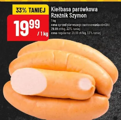 Kiełbasa parówkowa promocja w POLOmarket