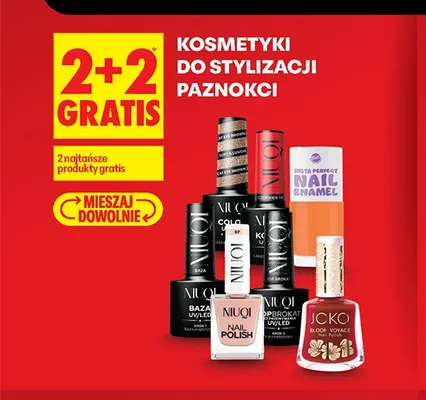 Kosmetyki do stylizacji paznokci JOKO promocja w Biedronka