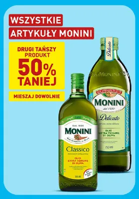 Oliwa z oliwek extra vergine Classico Monini promocja w Aldi