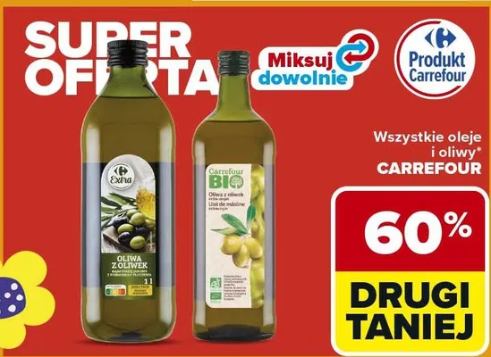 Oliwa z oliwek promocja w Carrefour