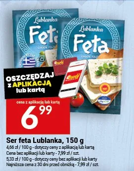 Ser feta Lublanka promocja w Twój Market