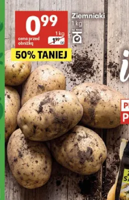 Ziemniaki promocja w Delikatesy Centrum