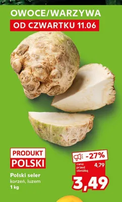 Seler korzeń polski promocja w Kaufland
