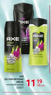Żel pod prysznic Axe Epic Fresh promocja w Selgros