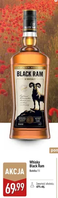 Whisky Black Ram promocja w Aldi