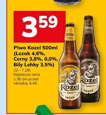 Piwo Kozel Lezak promocja