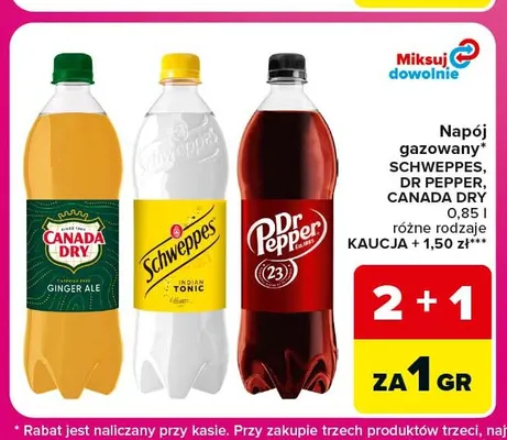 Napój gazowany Dr Pepper promocja w Carrefour Market