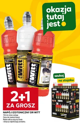 Napój izotoniczny Dr Witt Red Orange promocja w Stokrotka