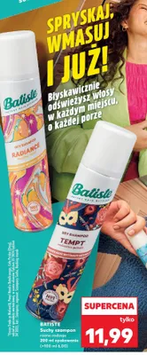 Suchy szampon różne rodzaje Batiste promocja w Kaufland