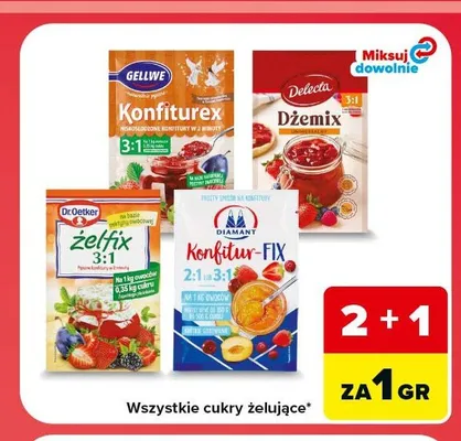Środek żelujący Dr. Oetker Żelfix 3:1 promocja w Carrefour Market