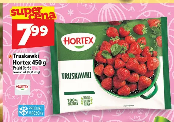 Truskawki mrożone promocja w TOPAZ