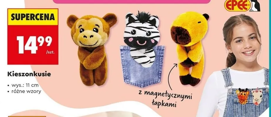 Kieszonkusie EPEE wys.: 11cm promocja w Dzień Dziecka