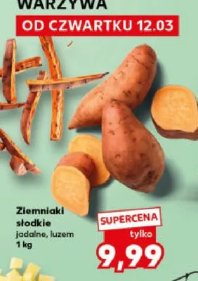 Ziemniaki słodkie jadalnie, luzem promocja w Kaufland
