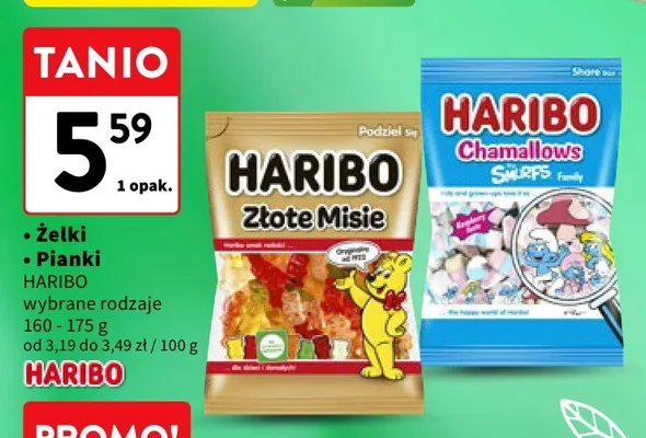 Żelki Haribo Złote Misie promocja w Intermarche
