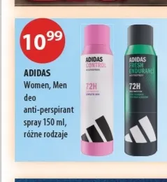 Dezodorant antyperspirant spray Adidas Women, Men promocja w Drogerie Laboo