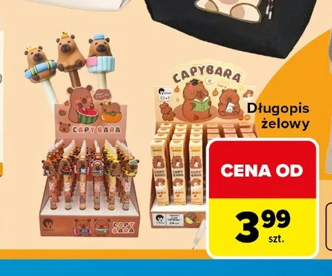 Długopis żelowy Capybara Wikam promocja w Carrefour
