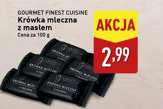 Krówka mleczna z masłem promocja w Aldi