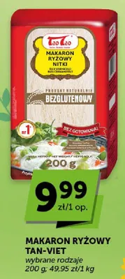 Makaron ryżowy nitki bezglutenowy promocja w Euro Sklep