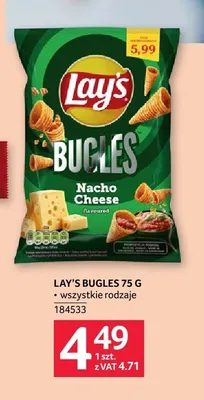 Przekąska Lay's Bugles promocja w Selgros