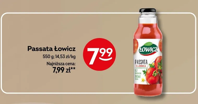 Passata łowicz promocja w Żabka