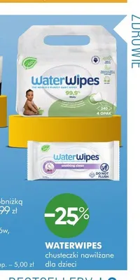 Chusteczki nawilżane dla dzieci WaterWipes 4-pak promocja w Super-Pharm