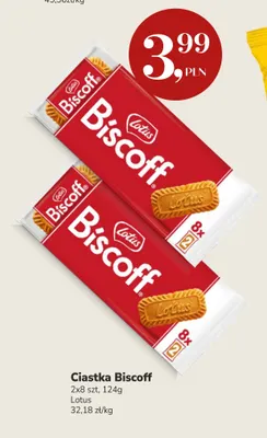 Ciastka Biscoff 2-pak Lotus promocja w Market Point