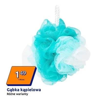 Gąbka kąpielowa promocja w Action