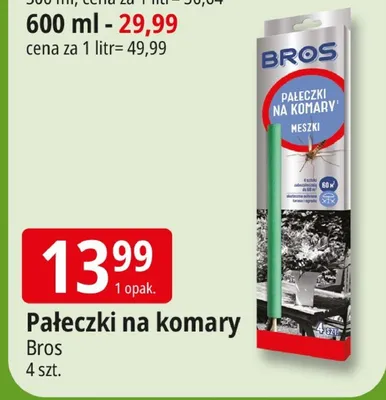 Pałeczki na komary Bros promocja w Leclerc