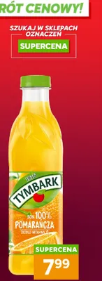 Sok pomarańczowy 100% promocja w Stokrotka