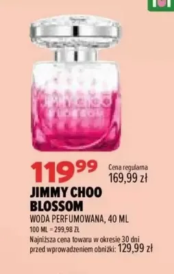 Woda perfumowana Jimmy Choo Blossom promocja w Drogerie Natura