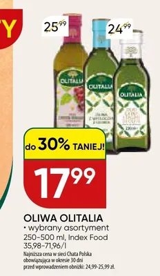 Oliwa Olitalia promocja w Chata Polska