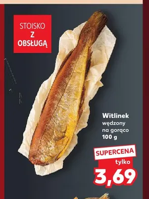 Witlinek wędzony na gorąco promocja w Kaufland