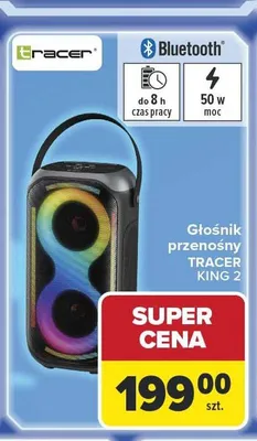Głośnik przenośny TRACER King 2 50W promocja w Carrefour