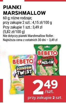 Pianki marshmallow promocja w Stokrotka