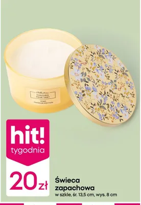 Świeca zapachowa w szkle  promocja w Pepco