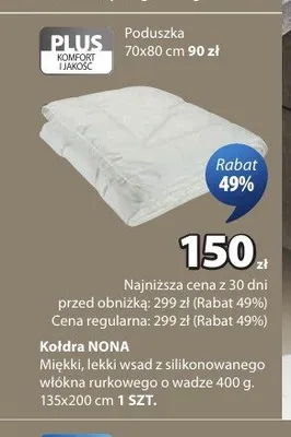 Kołdra NONA promocja w Jysk