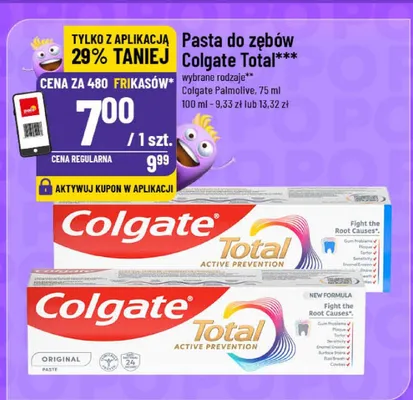 Pasta do zębów Total promocja w POLOmarket
