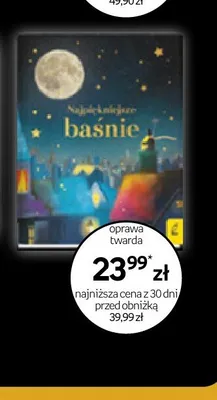 Książka Najpiękniejsze baśnie oprawa twarda promocja w Empik