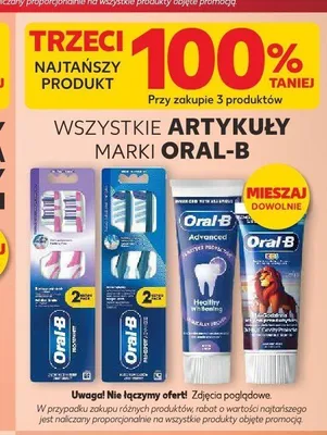 Pasta do zębów dla dzieci Oral-B Kids promocja w Kaufland