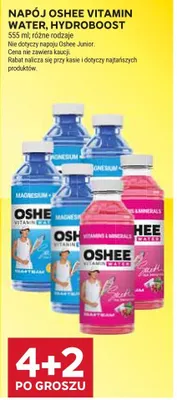 Napój Oshee Vitamin Water, Hydroboost różne rodzaje Detlee Junior promocja w Stokrotka