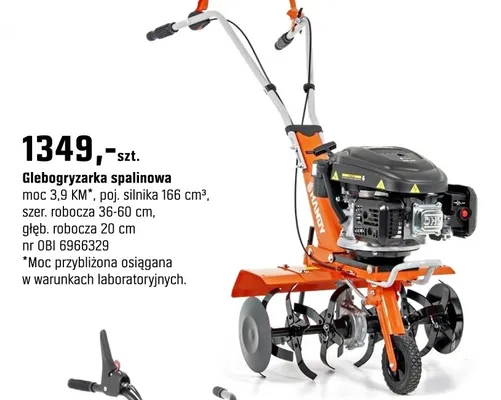 Glebogryzarka spalinowa promocja w OBI