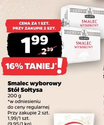 Smalec wyborowy promocja w Netto