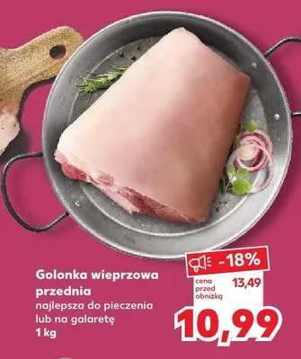 Golonka wieprzowa przednia, najlepsza do pieczenia lub na galaretę promocja w Kaufland